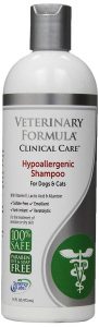 SynergyLabs Veterinary Formula Clinical Care Hypoallergenic Shampoo for Dogs and Cats