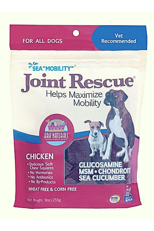 Ark Naturals Sea "Mobility" Joint Rescue Chicken Jerky Dog Treats, 9-oz bag