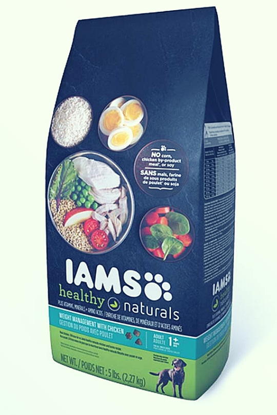 IAMS HEALTHY NATURALS Adult Weight Management With Chicken Dry Dog Food