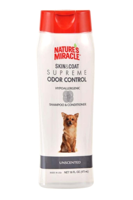 Nature's Miracle Supreme Odor Control Hypoallergenic Shampoo/Conditioner 16oz
