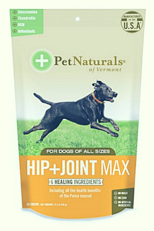 Pet Naturals Of Vermont Dog Max Chewable Hip and Joint 60Ct