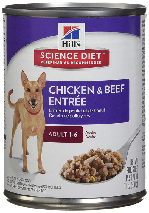 Adult Chicken & Beef Entrée Dog Food