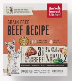 honest kitchen grain free dog food
