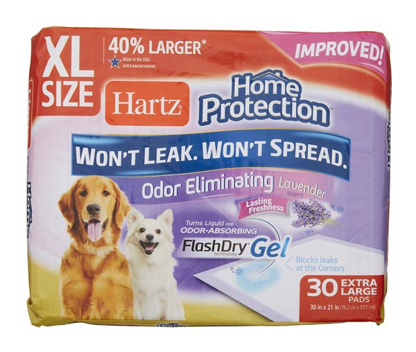 Hartz Home Protection Lavender Scent Odor Eliminating X-Large Dog Pads