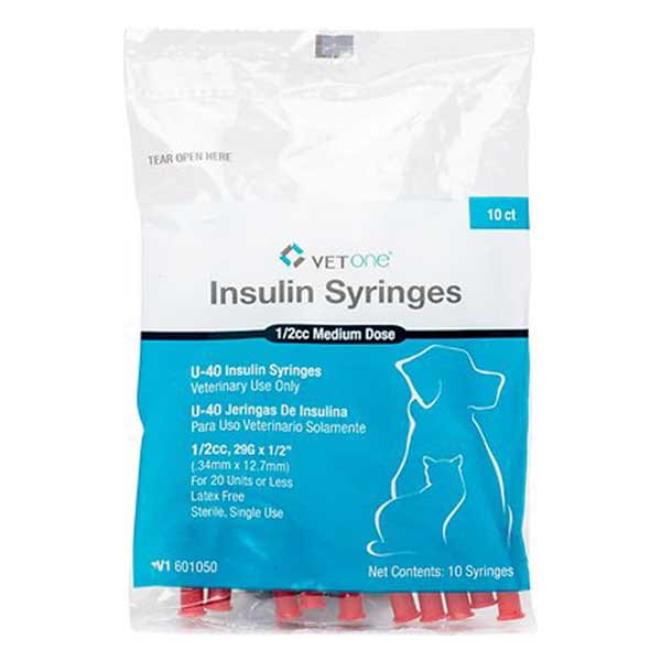 Insulin SyringesNeedles U-40 29 Gauge x 0.5-in