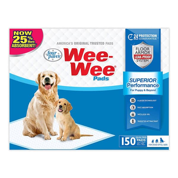Wee Wee Puppy Pee Pads for Dogs